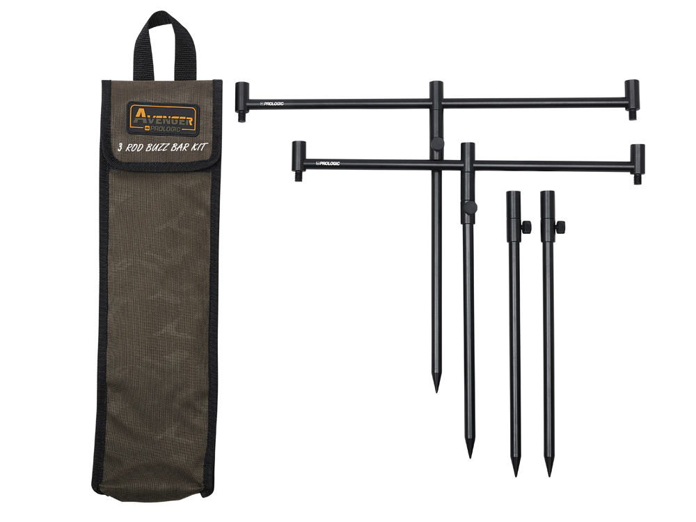 Prologic Avenger Buzzer Bars für 3 Ruten - Buzz Bars, Bank Sticks ...