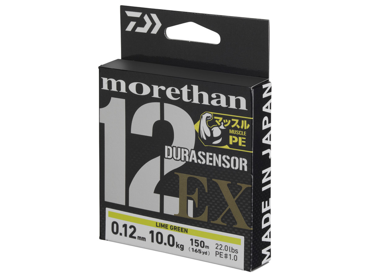 Daiwa Morethan Durasensor 12-Braid EX+Si3 - Geflochtene Schnüre
