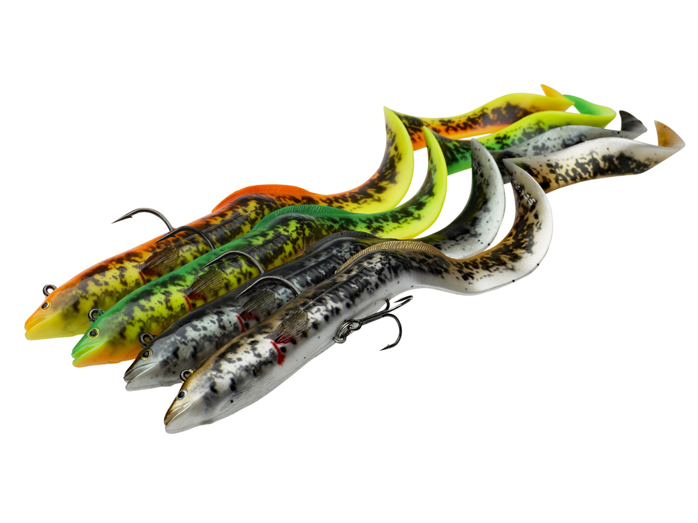 Farben Gummifisch Köder Aal Savage Gear New 3D Eel Bulk 15cm 12g versch 