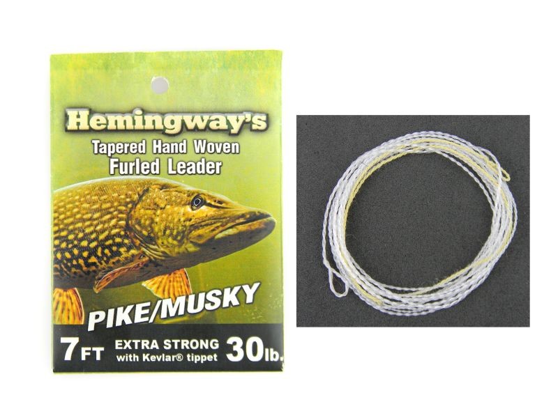 Hemingway's Tapered Furled Leader Pike Musky Leaders