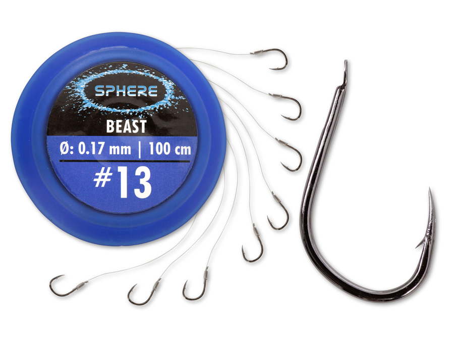 Gamakatsu Barben Feeder Hair Rig Haken 100cm