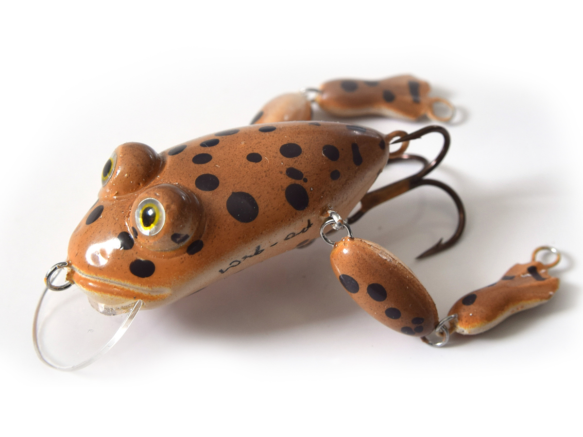Leurre Wob-Art Frog 9cm 14g - Hameçon #2 Pour Brochet & Perche, Neuf