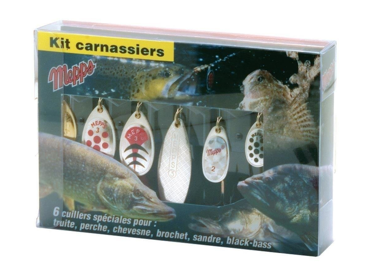 Mepps Predator Kit – Spinner-Set für Raubfische