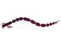 Westin BloodTeez Worm 5.5cm 0.5g - Indigo UV Red BESTEN KUNSTKODER Angelshop
