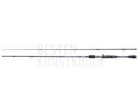 Baitcastrute Jaxon Grey Stream Casting 2.40m 8-28g BESTEN KUNSTKODER Angelshop