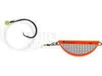 Halibut Anti Twist Rig Circle Hook 550g - Orange Flash BESTEN KUNSTKODER Angelshop