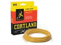 Fliegenschnüre Cortland 444 Sylk Mustard 90ft WF3F BESTEN KUNSTKODER Angelshop