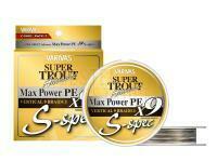 Geflochtene Schnur Varivas Super Trout Advance Max Power PE X9 200m #1.5 max. 33lb