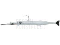 Meeresköder Savage Gear 3D Needlefish Pulse Tail 14cm 12g - Pearl White Silver BESTEN KUNSTKODER Angelshop