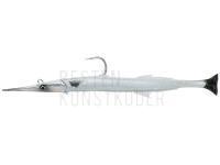 Meeresköder Savage Gear 3D Needlefish Pulse Tail 30cm 105g - Pearl White Silver
