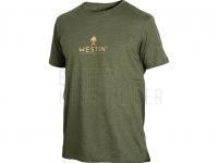 Westin Style T-Shirt - Moss Melange XL BESTEN KUNSTKODER Angelshop