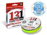 Geflochtene Schnur Sufix 131 G-Core Braid Neon Chartreuse - 150m 0.235mm BESTEN KUNSTKODER Angelshop