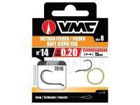 Leader VMC Fluorocarbon Method Feeder Bait Band Rig 7016 | 15cm | 8pcs | #12 | 0.25mm BESTEN KUNSTKODER Angelshop