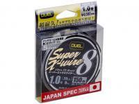 Geflochtene Schnüre Duel Super X-Wire 8 Silver 150m #1.0 0.17mm 9kg (H3599-S) BESTEN KUNSTKODER Angelshop