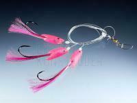 Balzer 71 Grad Nord Scandi System Pink 150cm - 8/0 BESTEN KUNSTKODER Angelshop