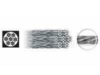 Dragon Surfstrand 7x7 Clear Silver 25cm 12kg BESTEN KUNSTKODER Angelshop