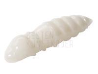 Forellenköder FishUp Pupa Garlic Trout Series 1.5 inch | 38mm - 009 White BESTEN KUNSTKODER Angelshop