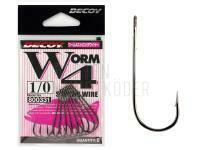 Haken Decoy Strong Wire Worm4 - #1/0 BESTEN KUNSTKODER Angelshop