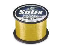 Meeresangeln-Schnüre Sufix Tritanium 1/4LBS Neon Gold 455m 0.55mm BESTEN KUNSTKODER Angelshop