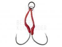 Haken Savage Gear Bloody Assist Hook SJ DOUBLE #3/0 BESTEN KUNSTKODER Angelshop