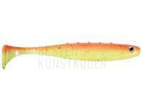 Gummifische Dragon AGGRESSOR PRO 7.5cm - chartreuse/orange fluo/black glitter/silver glitter BESTEN KUNSTKODER Angelshop