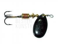 Spinner Mepps Aglia Black  - no. 00 BESTEN KUNSTKODER Angelshop
