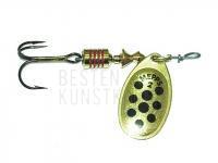 Spinner Mepps Aglia Decorees Gold/Black dots - no. 1 BESTEN KUNSTKODER Angelshop