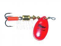 Spinner Mepps Aglia Fluo #1 | 3.5g - Red BESTEN KUNSTKODER Angelshop