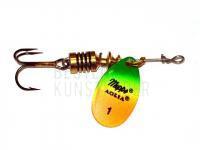 Spinner Mepps Aglia Fluo #1 | 3.5g - Tiger BESTEN KUNSTKODER Angelshop