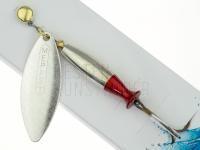 Spinner Mepps Aglia Long Heavy - Silver / Silver-Red #3/24g BESTEN KUNSTKODER Angelshop