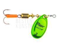 Spinner Mepps Aglia Platium Green #2 | 4.5g BESTEN KUNSTKODER Angelshop