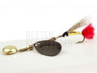 Spinner Mepps Aglia Streamepps #00 | 0.9g - Brązowa BESTEN KUNSTKODER Angelshop