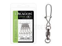 Snaps Spinn Lock with Ball Bearing Swivels 33mm #4 BESTEN KUNSTKODER Angelshop