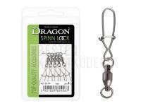 Dragon Snaps Spinn Lock with Ball Bearing Swivels BESTEN KUNSTKODER Angelshop