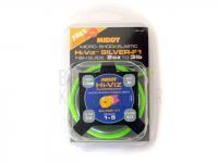 Elastic  Middy Hi-Viz Silver F-1 BESTEN KUNSTKODER Angelshop