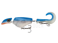 Köder Headbanger Tail 23cm 53g Suspending - Blue/withe