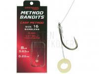 Bandit Carp Method 9cm -  16/0.22mm BESTEN KUNSTKODER Angelshop