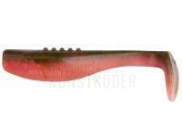 Gummifische Dragon Bandit PRO 6cm GLOW/MOTOR OIL red/black glitter BESTEN KUNSTKODER Angelshop