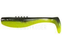 Gummifische Dragon Bandit PRO 7.5cm CHARTREUSE/BLACK silver glitter BESTEN KUNSTKODER Angelshop