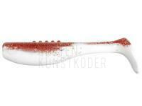 Gummifische Dragon Bandit PRO 7.5cm WHITE/CLEAR red glitter BESTEN KUNSTKODER Angelshop