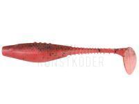 Gummifische Dragon Belly Fish Pro 10cm - Fluo Red/Motor Oil - Black Glitter BESTEN KUNSTKODER Angelshop