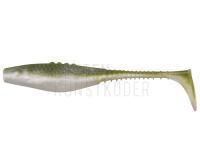 Gummifische Dragon Belly Fish Pro  7,5cm - Pearl/Olive Green BESTEN KUNSTKODER Angelshop