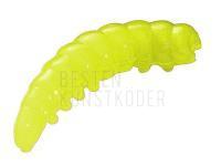 Berkley Powerbait Power Honey Worm - Hot Yellow (scent Powerbait) BESTEN KUNSTKODER Angelshop