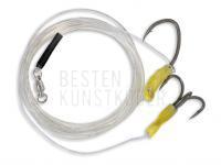 WelsFertigvorfächer Black Cat Universal Rig 2m #8/0, 3/0 1.20mm BESTEN KUNSTKODER Angelshop