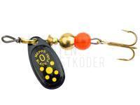 Spinner Mepps Black Fury Black / Yellow Dots - #0 | 2.00g BESTEN KUNSTKODER Angelshop