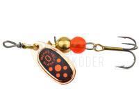 Spinner Mepps Black Fury Copper / Red Dots - #0 | 2.00g BESTEN KUNSTKODER Angelshop