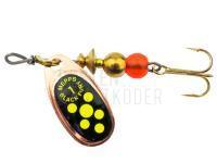 Spinner Mepps Black Fury Copper / Chartreuse Dots - #1 | 3.50g BESTEN KUNSTKODER Angelshop