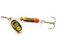 Spinner Mepps Black Fury Copper / Yellow Dots - #00 | 1.50g BESTEN KUNSTKODER Angelshop