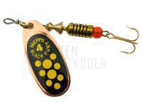 Spinner Mepps Black Fury Copper / Yellow Dots - #4 | 8.00g BESTEN KUNSTKODER Angelshop