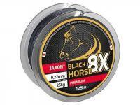 Jaxon Geflochtene Black Horse 8X Premium BESTEN KUNSTKODER Angelshop